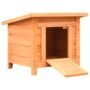 Cat House Brown and Green Solid pine/fir wood, powder-coated iron
