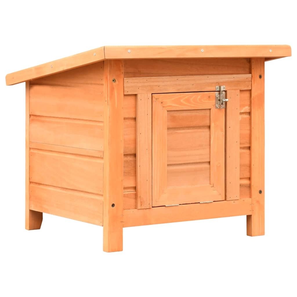 Cat House Brown and Green Solid pine/fir wood, powder-coated iron - Image 5