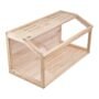 Wooden Hamster Cage, 270?&deg; Viewing Hamster Habitat, 32 x 16 x 16 in, Dwarf Hamster Cages with Openable Top, Ventilated Small Animal Cage, Pet Mouse Cage for Gerbils, Rats, Guinea Pigs, Mice